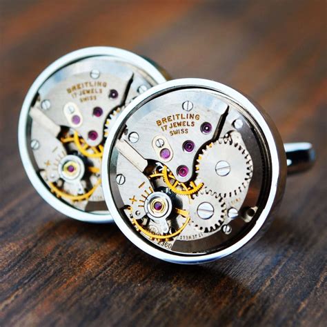 breitling b cufflinks|breitling watch chainsaw.